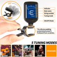 thumbnail image 4 of Afinador de guitarra con clip Sound Harbor para guitarra, bajo y ukelele, 4 of 7