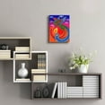 thumbnail image 6 of Epic Art 'Fenghuang Chinese Phoenix Rainbow Bird' by Rebecca Wang Art, Acrylic Glass Wall Art, 12"x16", 6 of 8
