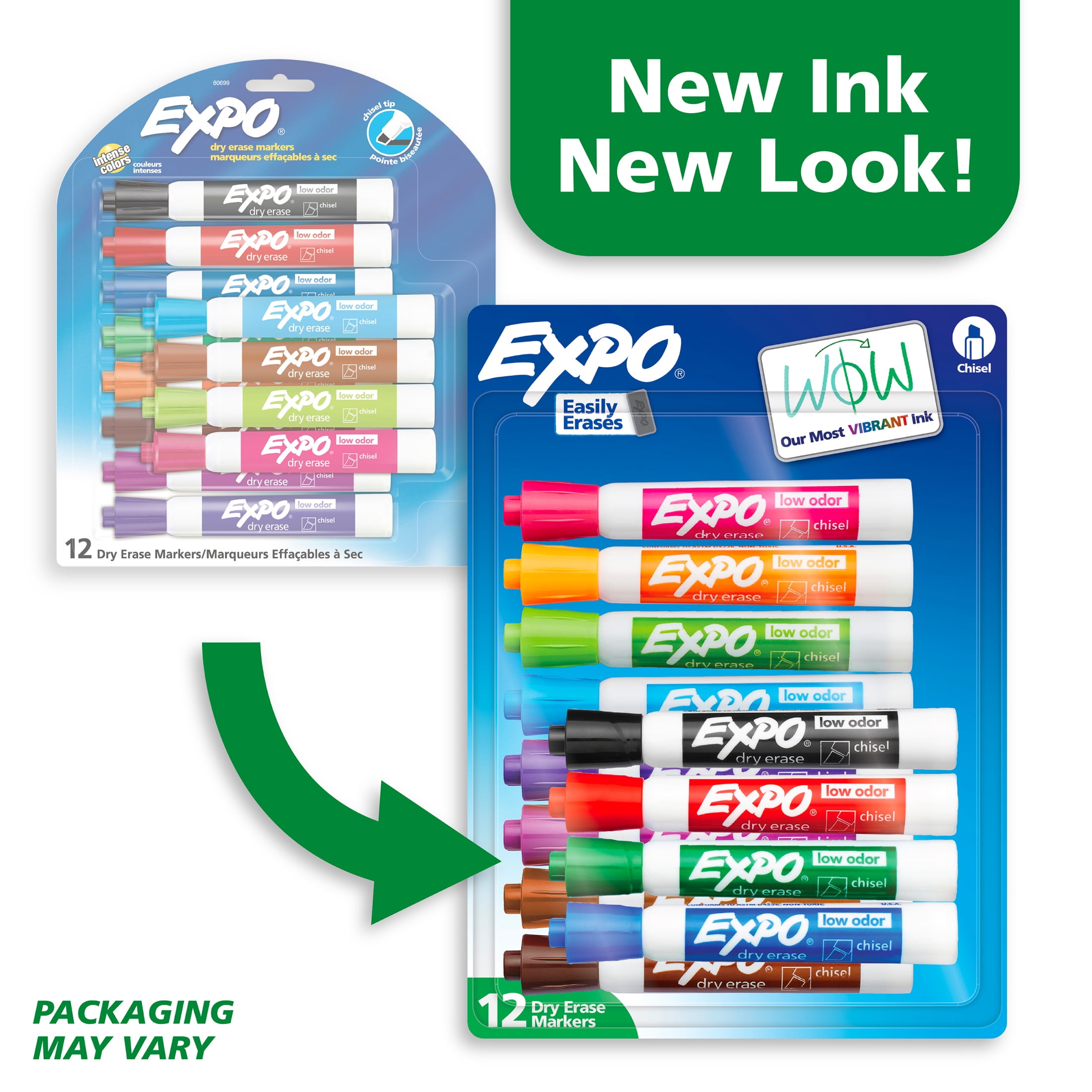 【希少】新政 天蛙Spark Clear Dry Amazon.com: EXPO Low Odor Dry Erase Markers Chisel Tip Blue