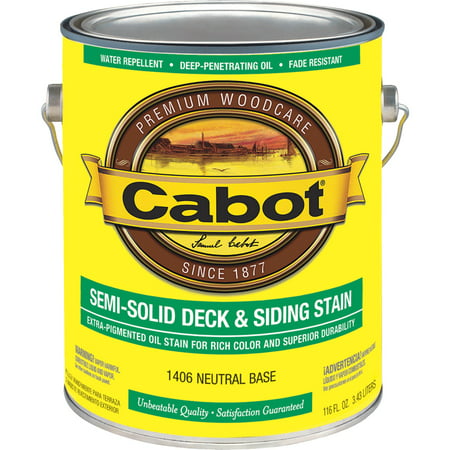UPC 080351114069 product image for Cabot Semi-Solid Oil-Based Deck And Siding Stain-NEUT BS S-SOL DECK STAIN | upcitemdb.com