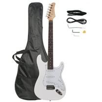 Electric Guitar Rosewood Fingerboard, White
