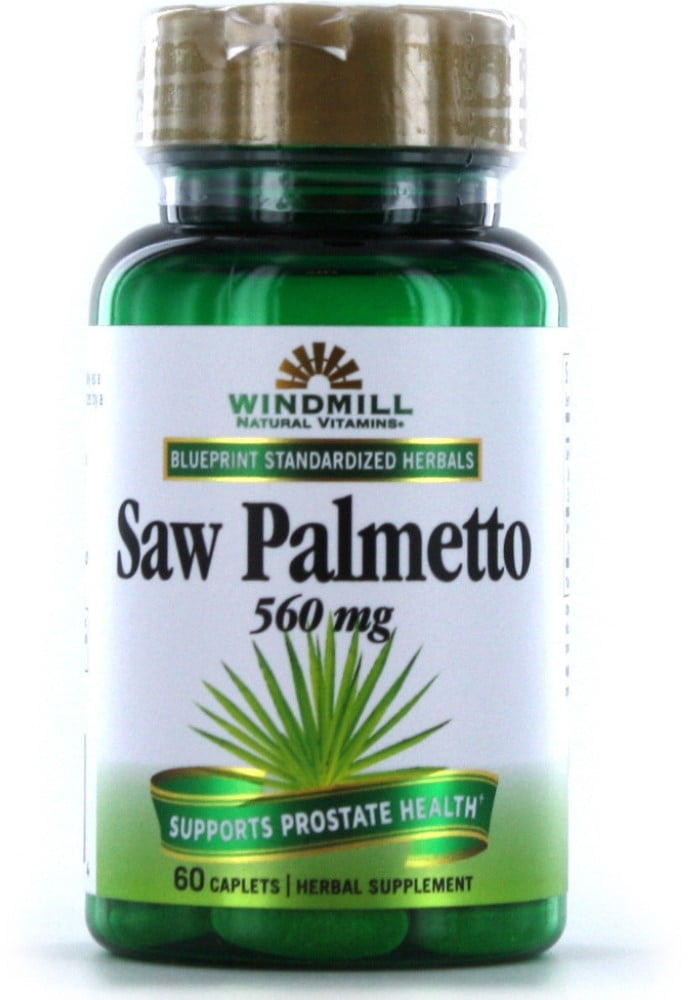 Windmill Herbal Saw Palmetto 560 mg, 60 Caplets