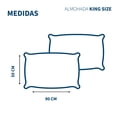 thumbnail image 4 of Set 4 Almohadas Estandár Tesso Home Bies Azul, 4 of 4