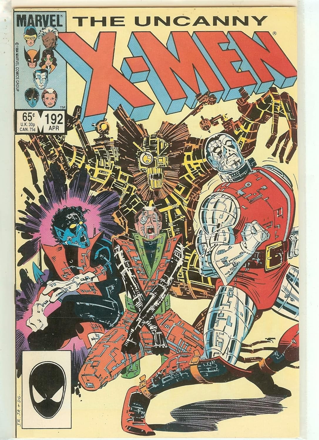 Signed Uncanny X-Men #192