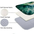 thumbnail image 5 of Beach waves 1057 Non-Slip Memory Foam Bath Rug: Absorbent, Quick-Dry, Machine Washable, Soft & Comfortable - M, 5 of 7