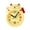 Yellow, variant on Alarm Clock Creative Lucky Cat Alarm Clock Mini Table Decoration Student Cute Plastic
