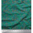 thumbnail image 1 of Soimoi Cotton Duck Fabric Check & Texture Printed Fabric 1 Yard 42 Inch Wide, 1 of 1