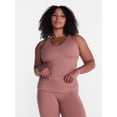 thumbnail image 2 of Athletic Works Women's ButterCore Bra Tank Top, Sizes XS-XXXL, 2 of 6