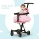 thumbnail image 2 of Dream On Me Lightweight and Compact Coast Rider Stroller with One Hand Easy Fold, Adjustable Handles and Soft Ride Wheels, Pink, 365-PINK, 2 of 5