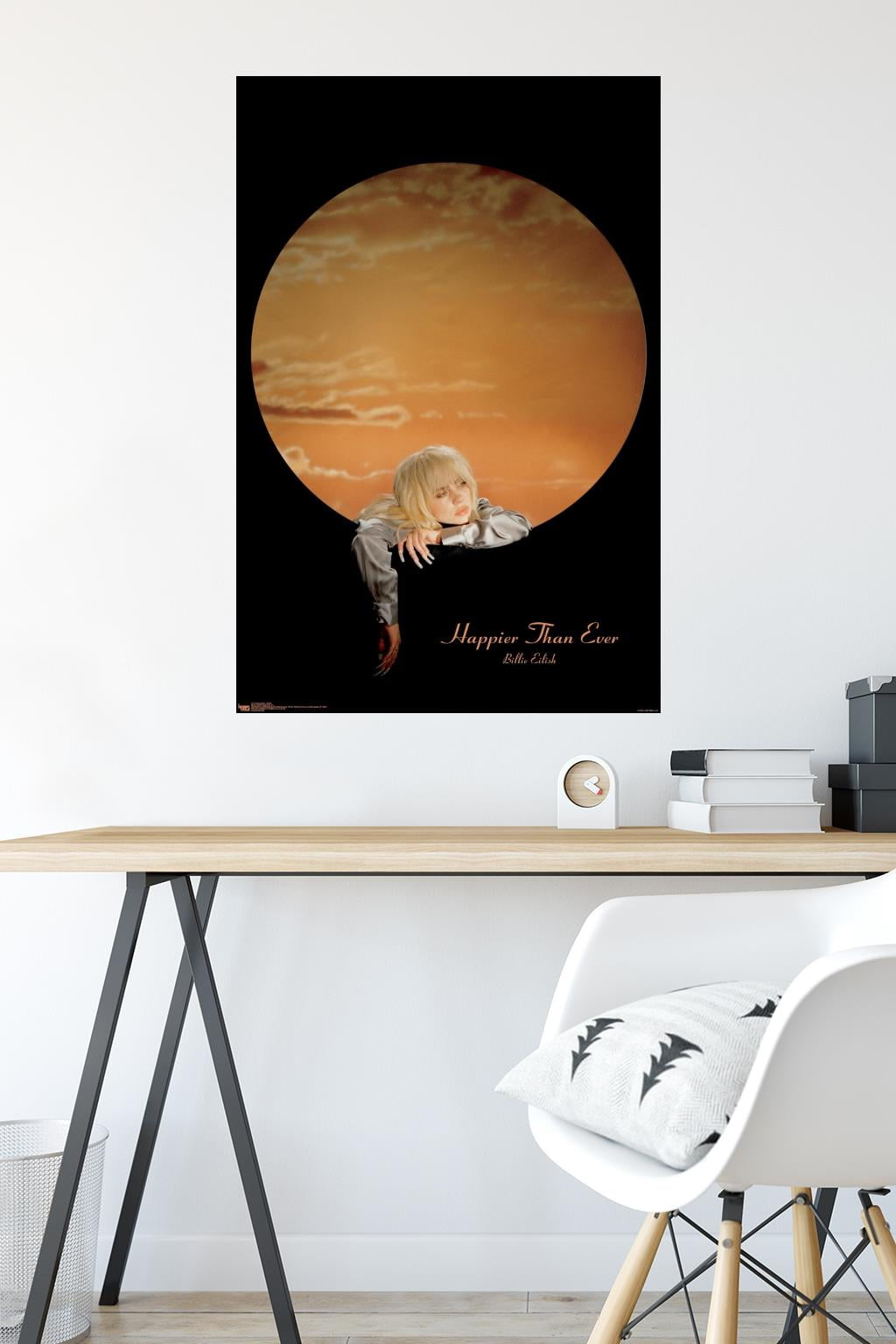 Billie Eilish - Moon Wall Poster, 22.375" x 34"