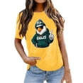 thumbnail image 1 of YDLCAFD T-Shirts pour Femmes Packs T-Shirt Col Rond Imprimé Élégant pour Femmes, 1 of 4