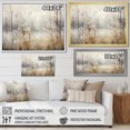 thumbnail image 5 of Designart "Winter Meadow View A Scene of Calmness II" Oversized Landscapes Framed Wall Art - Traditional Grey Meadow Bedroom Framed Canvas Wall Art, 5 of 7