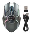 thumbnail image 3 of Ratón para juegos NikouMX ZERODATE T30 inalámbrico RGB negro, 3 of 8