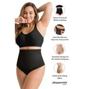Shapermint Core Shapewear Panty - Confidence Brief Panty, Seamless Women’s Shapewear & Gentle Waist Shaping, Sizes S to 4XL