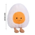 thumbnail image 3 of Jellycat Amuseables,Jellycat Stuffed Animals,Jellycat Egg Stuffed Animal Gift Plush, Egg Cute Soft Stuffed Animal Plush Gifts for Kids Baby Toddlers on Baby Shower(Yellow and White, 3.9inch), 3 of 3
