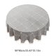 thumbnail image 3 of Mantel impermeable con borlas para comedor y mesa de cocina, cubierta de mesa bordada de poliéster resistente al aceite para decoración del hogar y restaurantes, 3 of 6