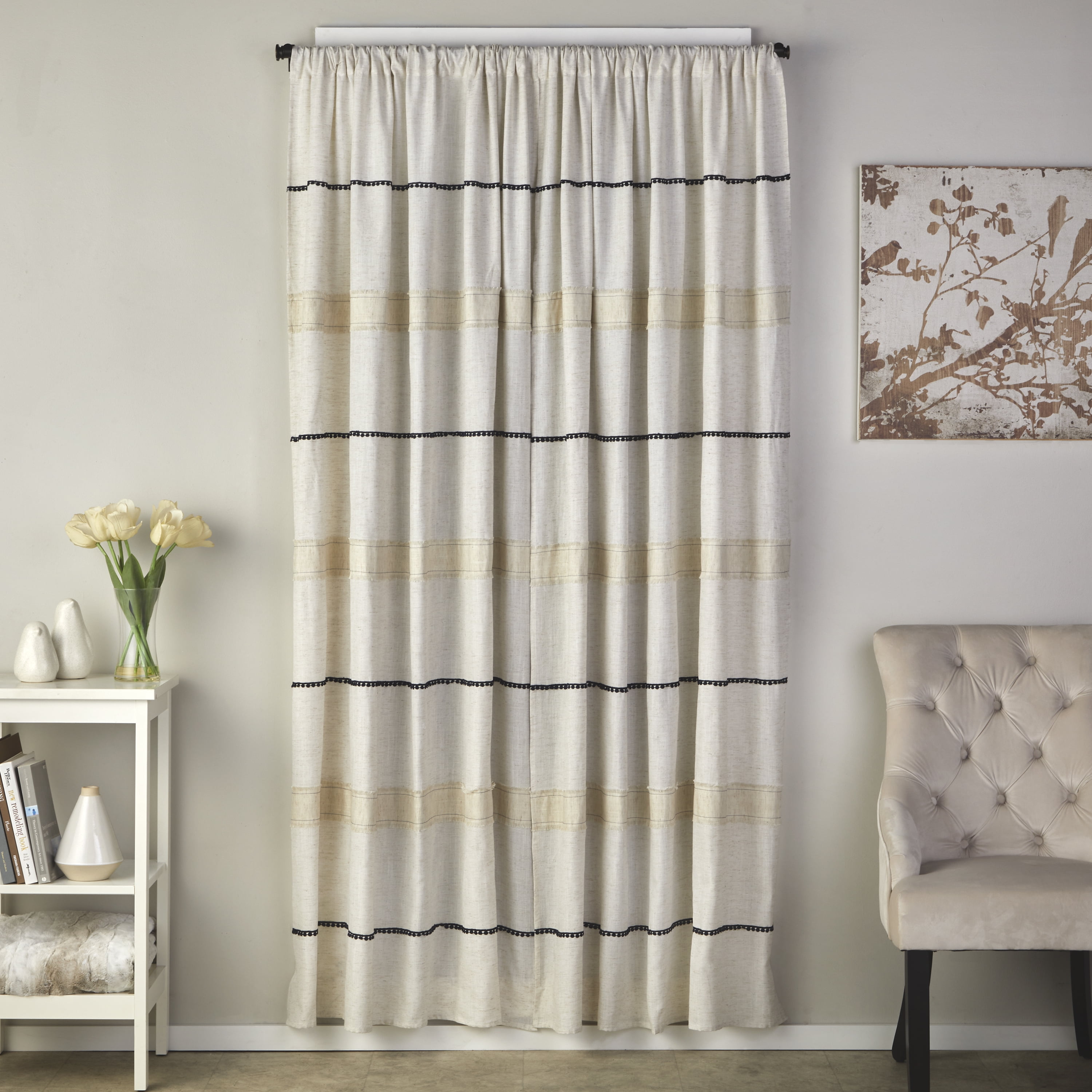 SKL Home Frayser 63 Inch Panel Pair, Linen