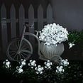 thumbnail image 2 of QiShi Christmas Solar Lights Solar String Lights,22.96ft 50LED Cherry Blossom for Indoor Outdoor Patio&Garden Christmas Lighting Decoration Lights(White), 2 of 8