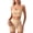 Apricot, variant on Women's Yoga 2 Piece Outfit Track Sweatsuit Ribbed Tight High Waisted Thin Spandex 2 Piece Set Summer Track Suit Soft White Large
