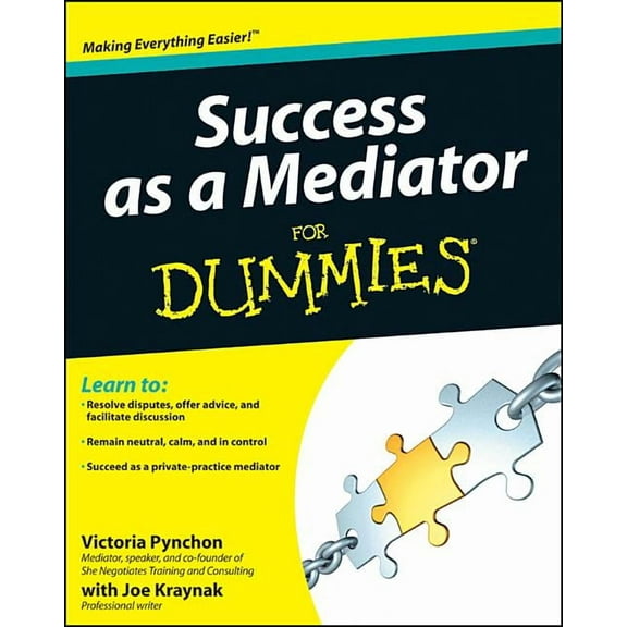 For Dummies: Success as a Mediator for Dummies (Paperback)