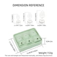 thumbnail image 3 of Molde Hielo Con Forma Tapón Anal Broma Silicona para Pastel DIY Chocolate () Verde, 3 of 3