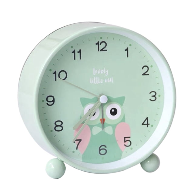 Reloj de cabecera creativo y encantador para estudiantes Reloj despertador con patrón de dibujos animados para niños Zhivalor BST3004051-4