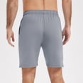 thumbnail image 6 of FRSASU Men's Workout Running Shorts Casual Lightweight Athletic Quick-Dry Gym Active Shorts with Pockets Gray, 6 of 7