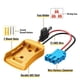 thumbnail image 2 of 2X Adaptador para BateríA de 20 V con Conector de Mazo de Cables para Peg-Perego, Cable 12 AWG con Fusible de 40 A, 2 of 5