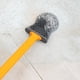 thumbnail image 4 of Cepillo de inodoro plano de silicona de mango largo con soporte en forma de concha, limpieza de esquinas muertas, sin punzón, accesorios de baño, juegos de herramientas, 4 of 4