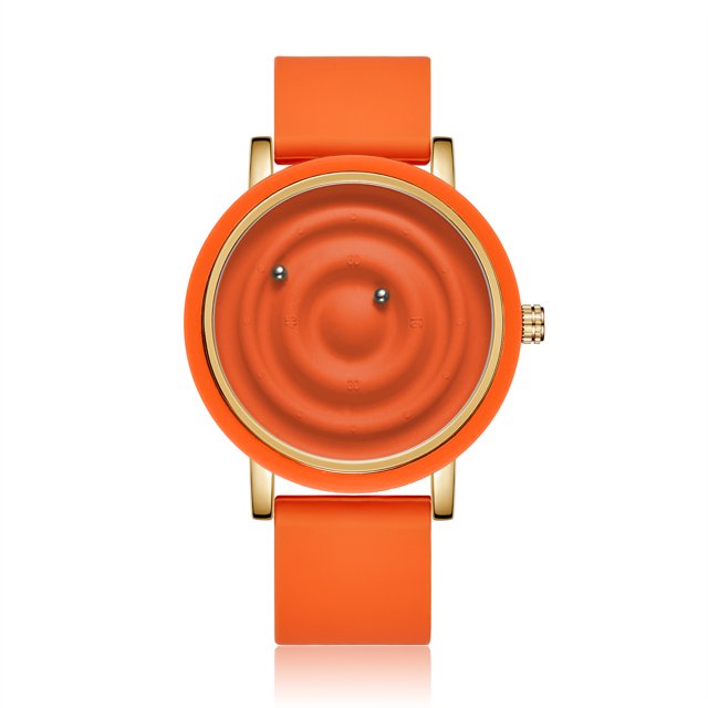 Personalized fashionable floating magnetic pointer free ball bearing creative simple waterproof quartz watch student women men