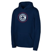 Youth Outerstuff Navy LA Clippers Primary Logo Pullover Hoodie