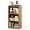 Natural, variant on Giantex 3-Cube Bookcase, Floor Standing Open Bookshelf w/7-Position Adjustable Shelves, Modern Display Shelf, Natural
