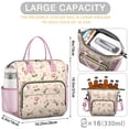 thumbnail image 5 of Pioneer Flower Floral Print Pattern Womens Lunch Box for Work,Insulated Large Lunch Bag for Tween and Teen,Loncheras Para Mujer,Leakproof Adult Lunch Bag for Work,Beach,Travel,Picnic,Camping, 5 of 7