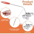thumbnail image 3 of Bunuelos Mold with Handle, 4PCS Rosette & Timbale Set Rosette Cookie Bunuelos Tool Aluminum Cast Waffle Molds Set with 4 Molds for Kitchen Baking Cooking, 3 of 8
