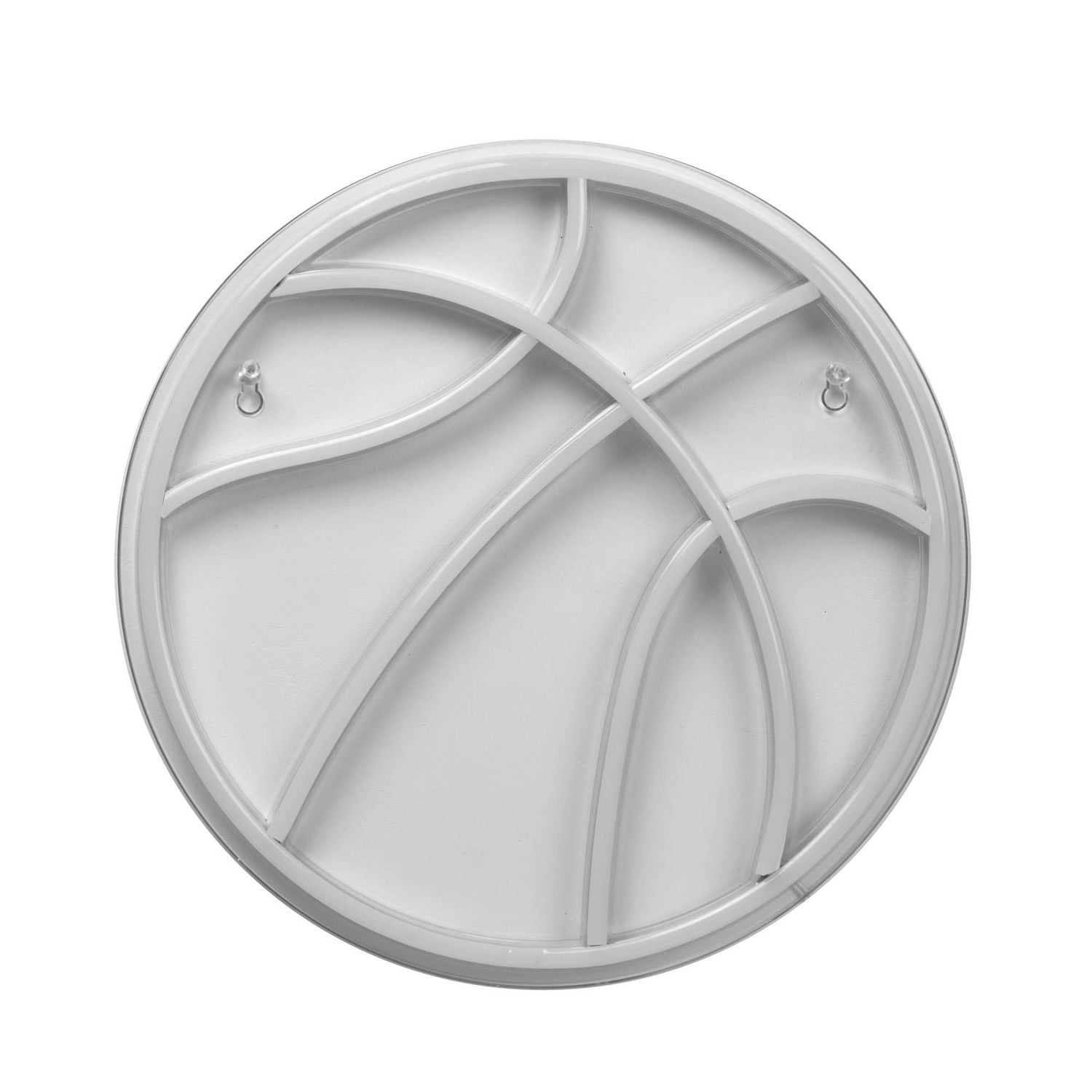 Merkury Innovations 12.6" Basketball LED Neon Wall Sign, Basketball LED Neon Wall Sign