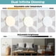 thumbnail image 3 of 30W/40W Remote Control E27 Ceiling Fan With Dimmable Night Light and Memory Function For Home Office Bedroom Dining, 3 of 5