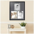 thumbnail image 2 of ArtToFrames Collage Photo Picture Frame with 3 - 10x13" Openings, Framed in Black with Mountain Grey and Black Mats (CDM-3926-1670), 2 of 8