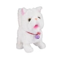 thumbnail image 1 of Figura de juguete interactiva de peluche, animal de compañía realista, divertida y multiusos, mascota electrónica con repetición de grabación para Blanco, 1 of 9