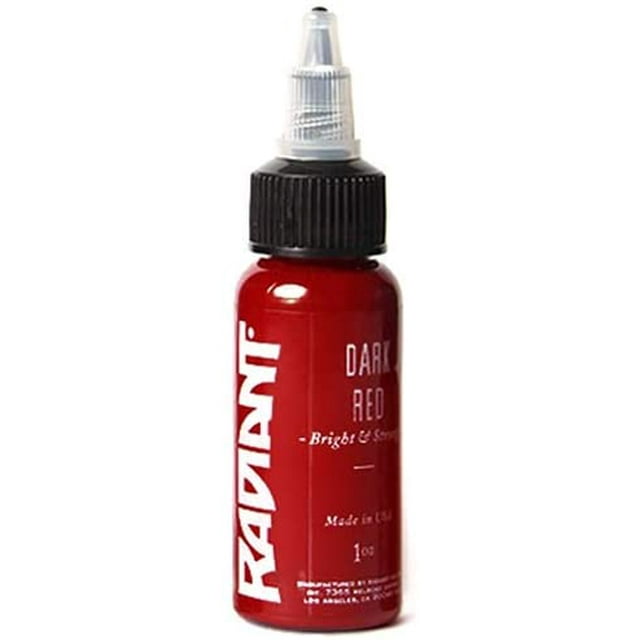 Radiant Colors Encre de Tatouage - Rouge Foncé 1oz
