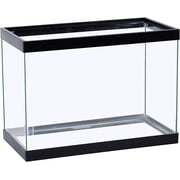 Glass Aquarium 5.5 Gallons, Rectangular Fish Tank