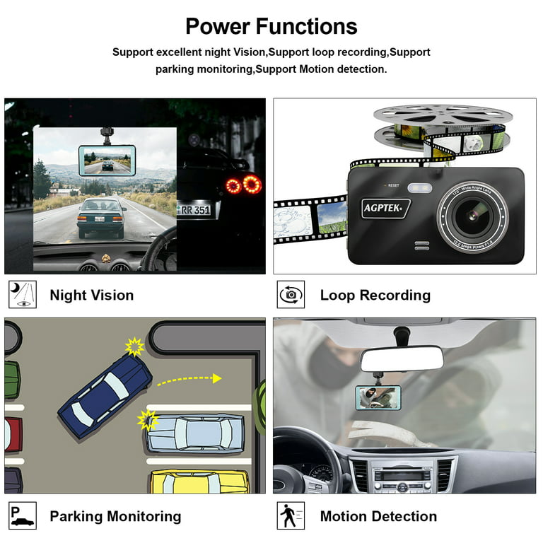 USB Port Car Dash Cam Camera DVR Recorder Dashboard Video Recorder