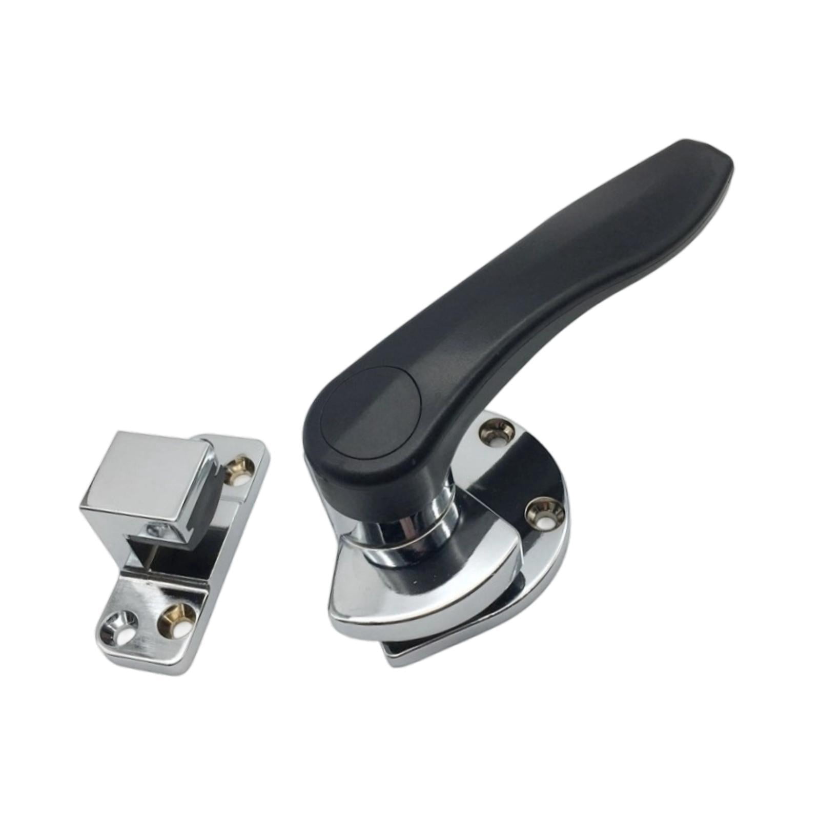 CarpNettore Cabinet Door Handle Lock for Steamer Units with Hinges for Freezing Applications Zinc Alloy For Right