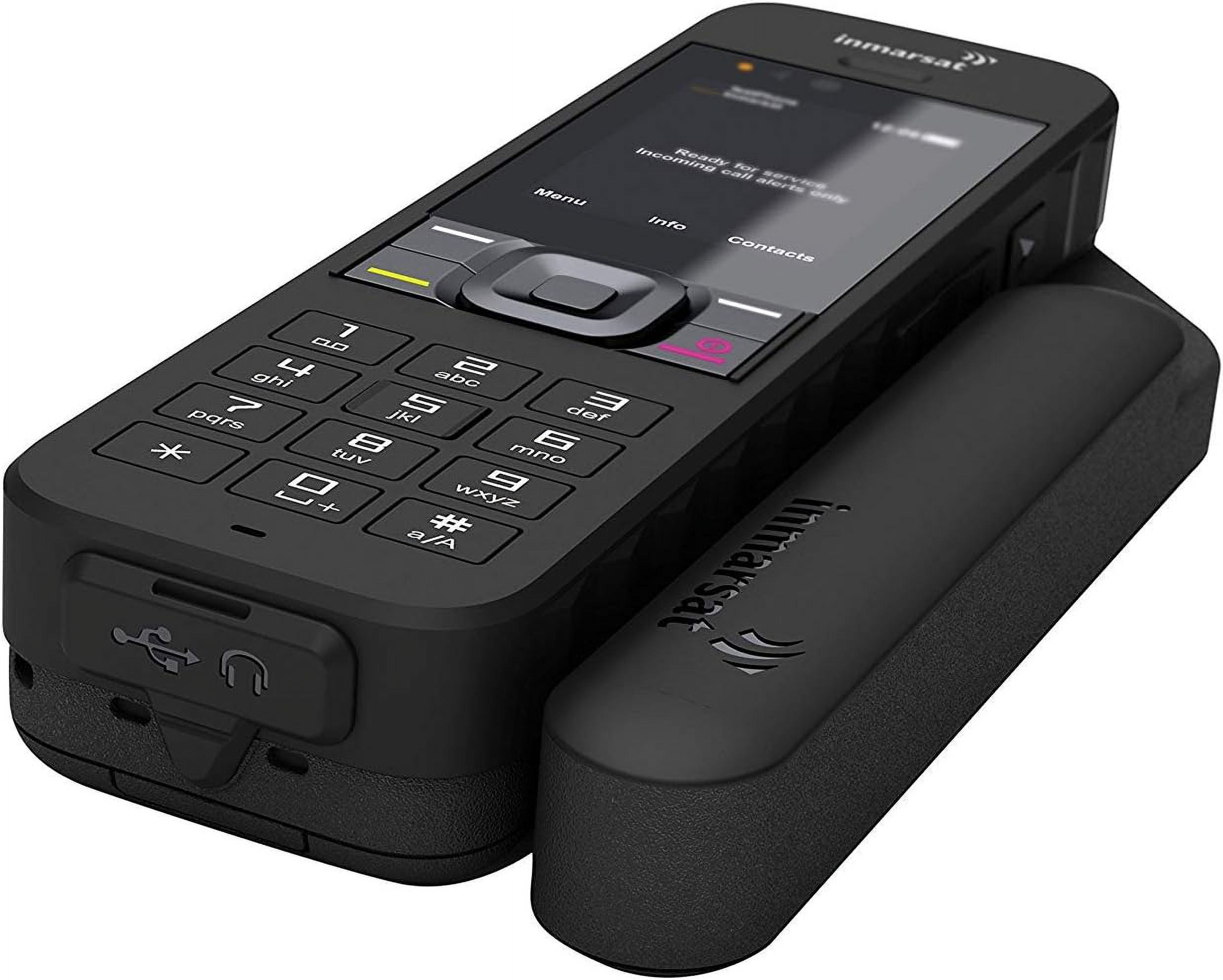 BlueCosmo Inmarsat IsatPhone 2 Satellite Phone Kit - 1: SIM Card Included (No Airtime)