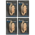 thumbnail image 1 of Niche Jeu de Plaquettes de Frein pour Moto Kawasaki Vulcan 800 en Céramique, Lot de 4 519-KPA2590D, 1 of 5