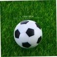 thumbnail image 4 of UPGRATOR 10Pcs Small Footballs Plastic Table Soccer Replacement Balls for Indoor Playtime 32mm Diameter, 4 of 8