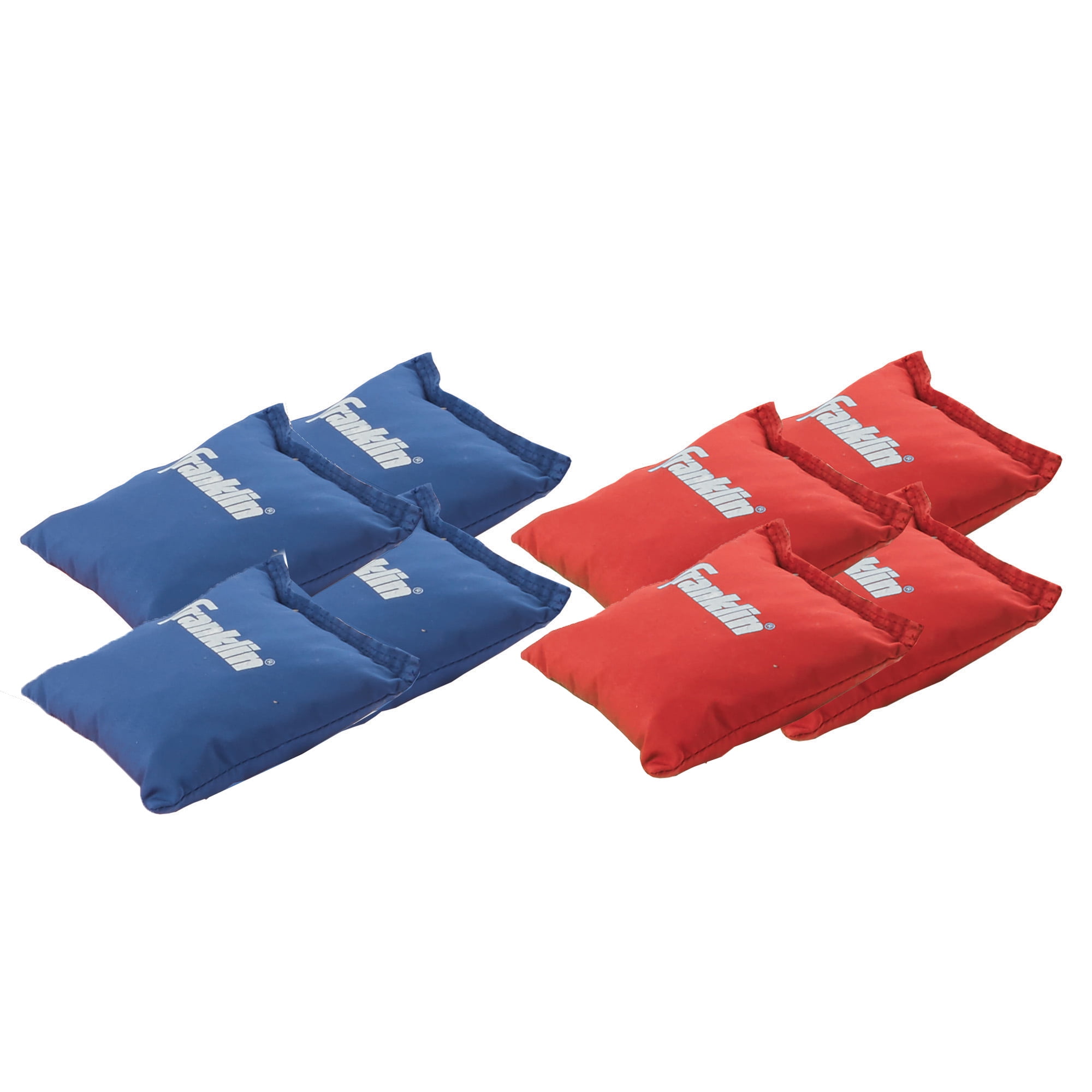 Franklin Sports Red, White and Blue PVC Cornhole Set — Includes 2 Targets And 8 Regulation Bean Bags — Great for Kids and Outdoor Family Fun