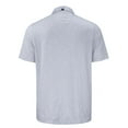 thumbnail image 3 of Men's Cutter & Buck Gray Texas Rangers Pike Eco Flora Print Recycled Polo, 3 of 3
