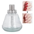 thumbnail image 4 of Pump Press Type Liquid Pump Dispenser Nail Polish Remover Refillable Bottle 180ml Aluminum Core, 4 of 7