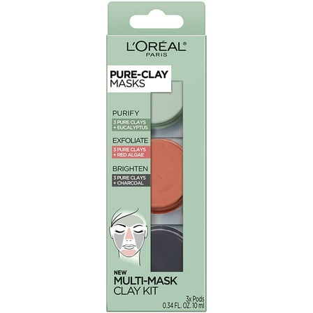 L’Oréal Pure Clay Masks