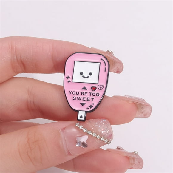 Broche de Prévention Di Abetes "Tu Es Trop Douce" Décorations de Fête Thème Décorations de Fête pour Hommes Robe de Fête d'Anniversaire 60 Ans pour Femmes Robe de Fête Aguichant Élégante Décorations de Fête pour Adultes Femmes Fête